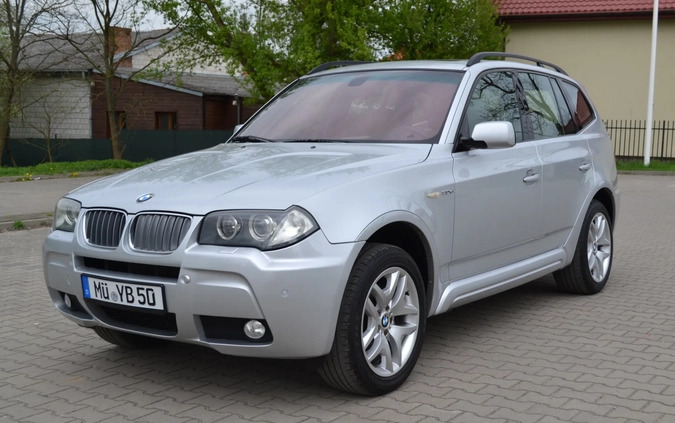 BMW X3 cena 36500 przebieg: 240000, rok produkcji 2007 z Radom małe 562